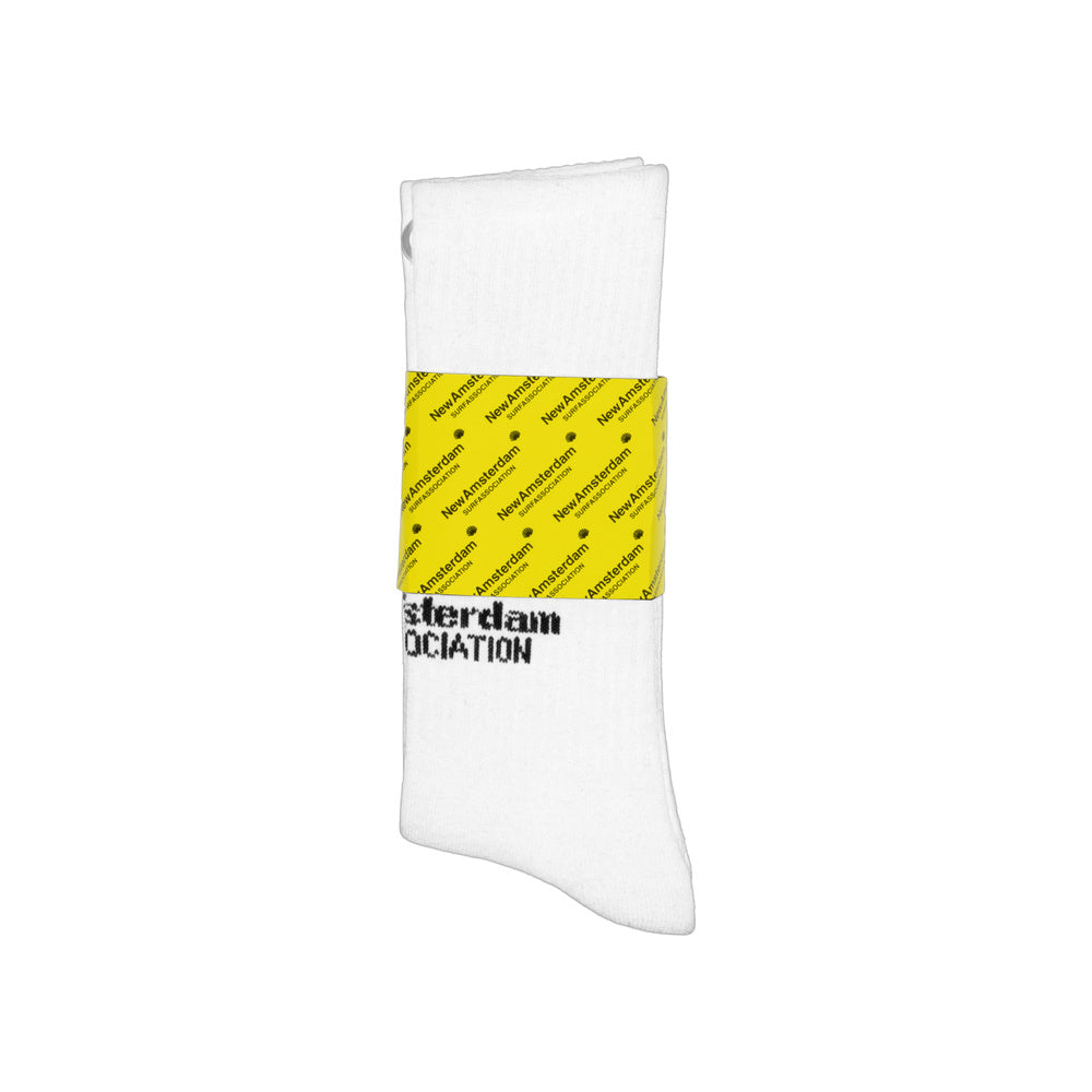 New Amsterdam Front Logo Socks (white) - Blue Mountain Store