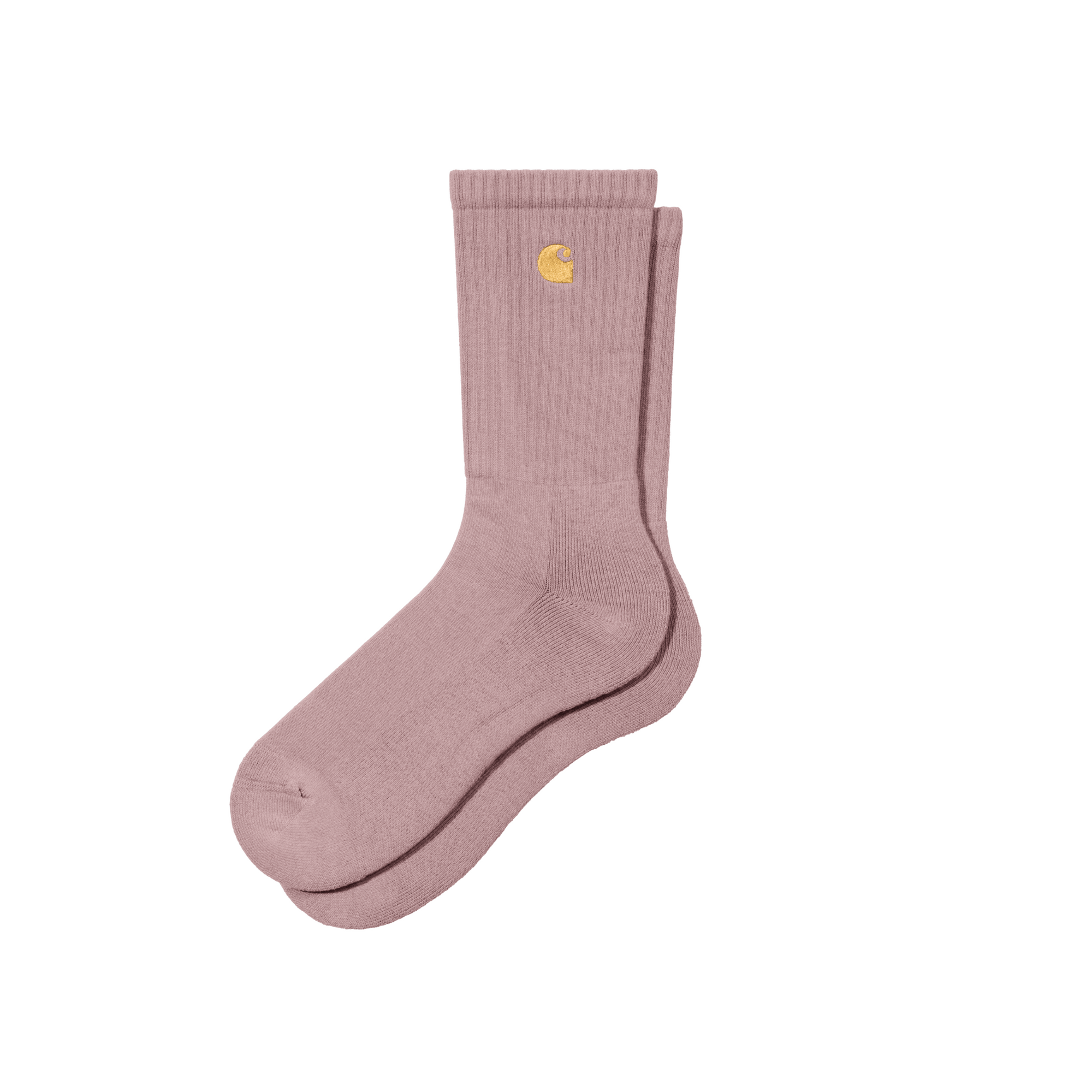 Carhartt WIP Chase Socks (glassy pink/gold) - Blue Mountain Store