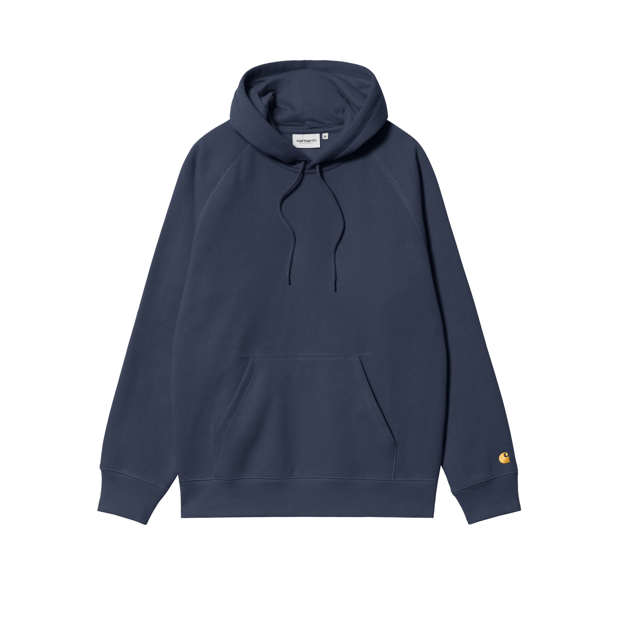 Carhartt WIP Hooded Chase Sweat (blue/gold) - Blue Mountain Store