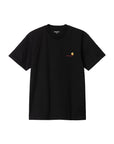 Carhartt WIP S/S American Script T-Shirt (black) - Blue Mountain Store