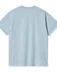 Carhartt WIP S/S Madison T-Shirt (frosted blue/white) - Blue Mountain Store